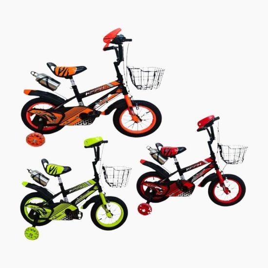 صورة دراجة أطفال قوية ومتينة تأتي بثلاثة ألوان